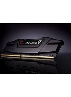 شريحة رام ريبجاوز V سوداء 16جيجابايت (2x8جيجابايت) 3200ميجاهرتز DDR4 (F4-3200C16D-16GVKB)