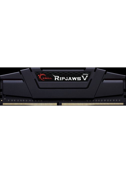 G.Skill - شريحة رام ريبجاوز V سوداء 16جيجابايت (2x8جيجابايت) 3200ميجاهرتز DDR4 (F4-3200C16D-16GVKB) - Image 1