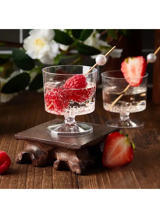 50pcs Bulk Dessert Cups With Sturdy Footed Base For Mousse Ice Cream Pudding Cake Parfaits - Image 5