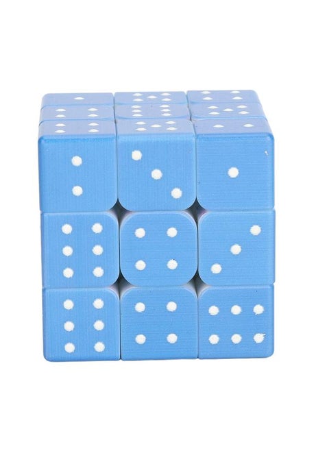 3x3 Braille Speed Puzzle for Blind Person Weak Vision 3D Relief Effect Tension Adjustable Reduce Stress IQ Reasoning Game