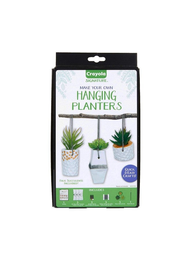 Crayola Diy Hanging Planter Kit Personalized Planter Unique Gifts For Mom 14 Pieces - Image 1