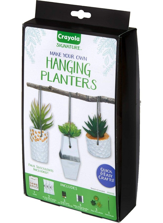 Crayola Diy Hanging Planter Kit Personalized Planter Unique Gifts For Mom 14 Pieces - Image 5