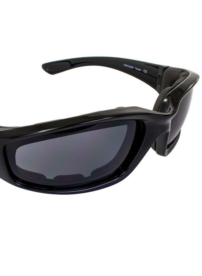 بيردز نظارات شمسية Oriole Jet Ski Surf Kitesurf Rafting وإطار أسود مع عدسة دخانية - Image 5