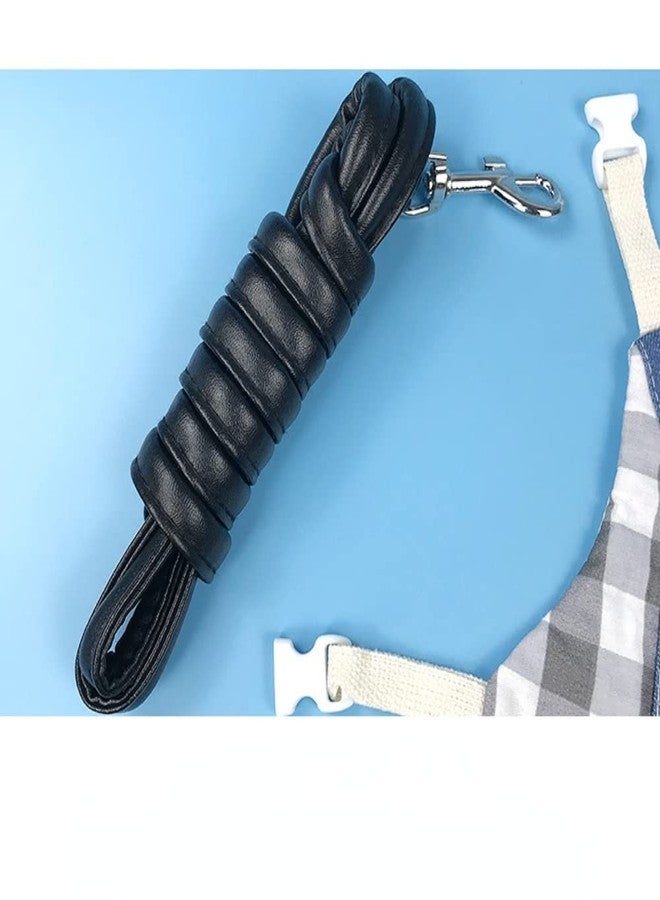 Barn Eleven Rabbit Harness and Leash for Walking Escape Proof - Cute Mesh Breathable Bunny Vest Harness Outdoor Camping Hiking Training - Also Suit for Ferret Kittn Puppy Small Animals (Large) - Image 3