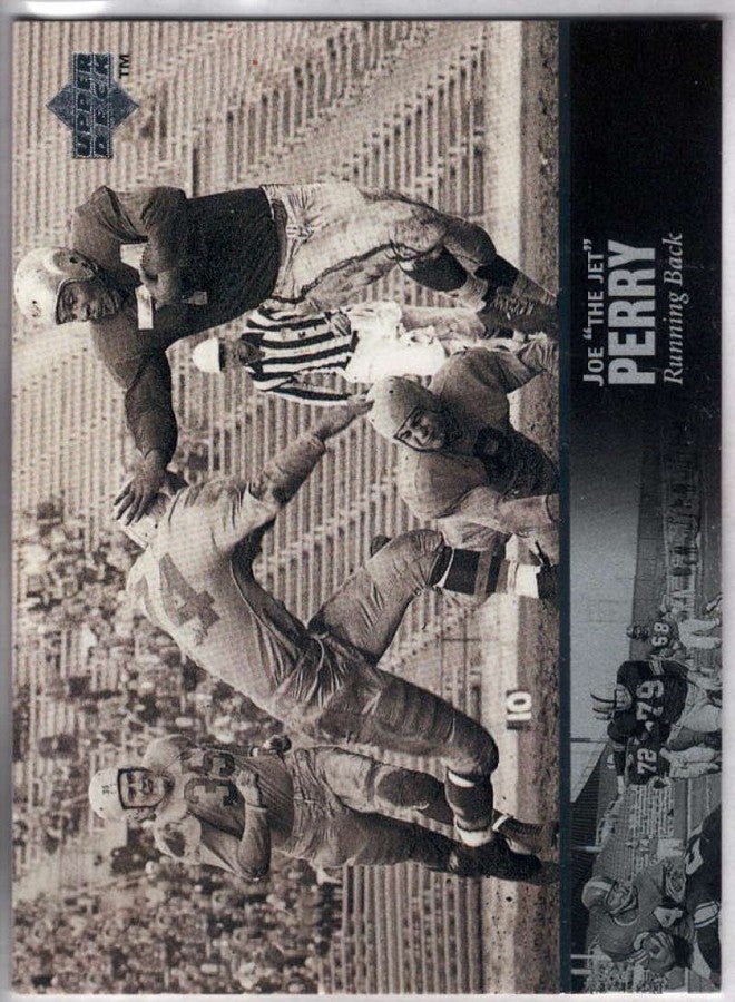 1997 UD Legends Football #59 Joe Perry San Francisco 49ers Official Upper Deck NFL Alumni Trading Card