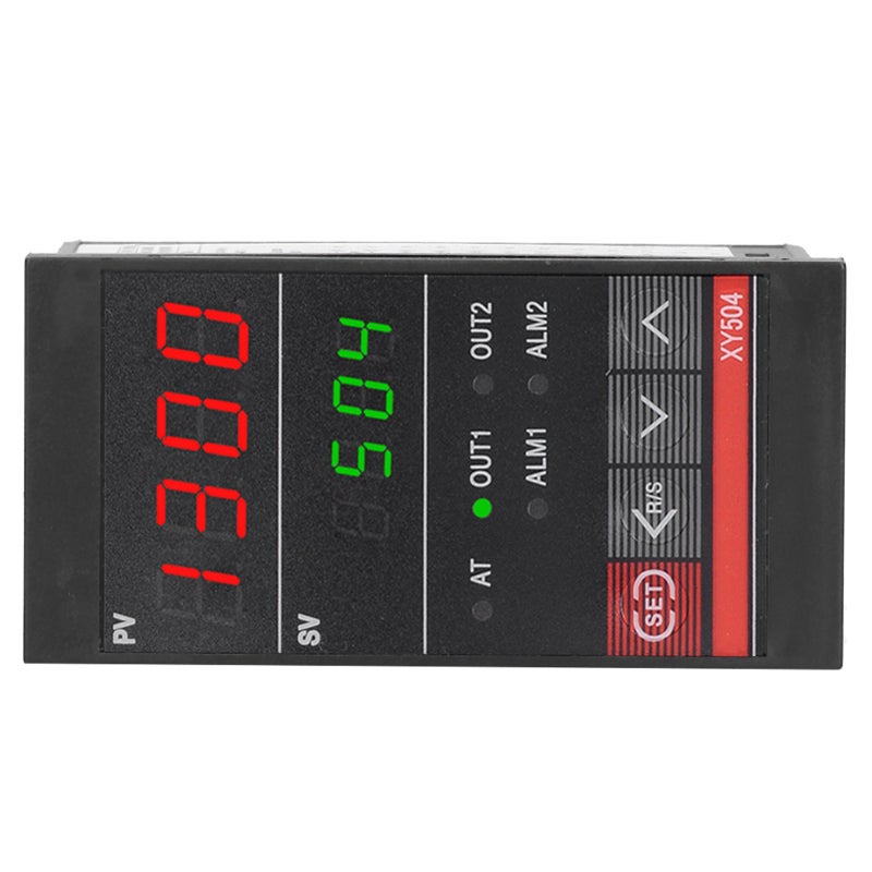Intelligent PID Temperature Controller 100-240VAC 0-1300℃ Dual Display - Auto Tuning Universal Input 48x96mm for Kiln Furnace Oven Incubator - Image 4