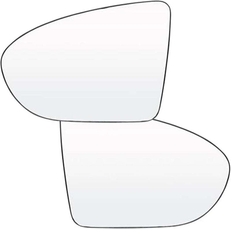 Wivplex Heated Convex Rearview Mirror Glass for Nissan Qashqai/Dualis - Image 5
