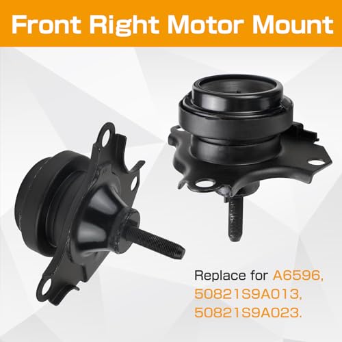 Dexepe Engine Motor & Trans Mount Kit Compatible with Honda CR-V CRV 2002-2006 2.4L L4 Automatic Transmission Replace for A4504 A4506 A6596 A6597 A65010 - Image 2