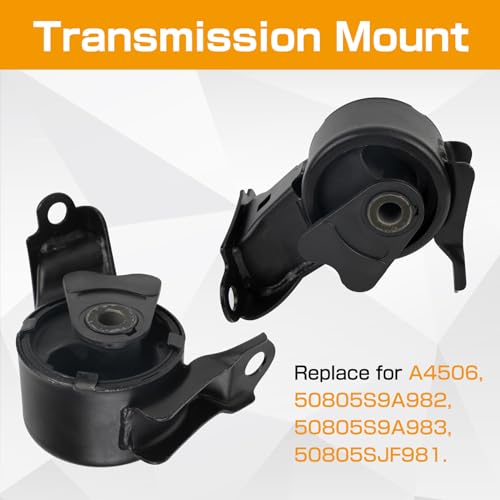 Dexepe Engine Motor & Trans Mount Kit Compatible with Honda CR-V CRV 2002-2006 2.4L L4 Automatic Transmission Replace for A4504 A4506 A6596 A6597 A65010 - Image 5