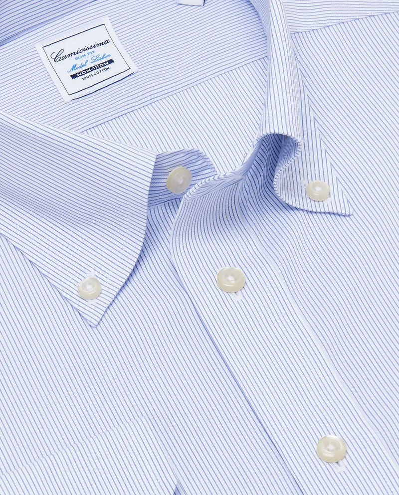 كاميتشسما قميص قطني غير قابل للكي