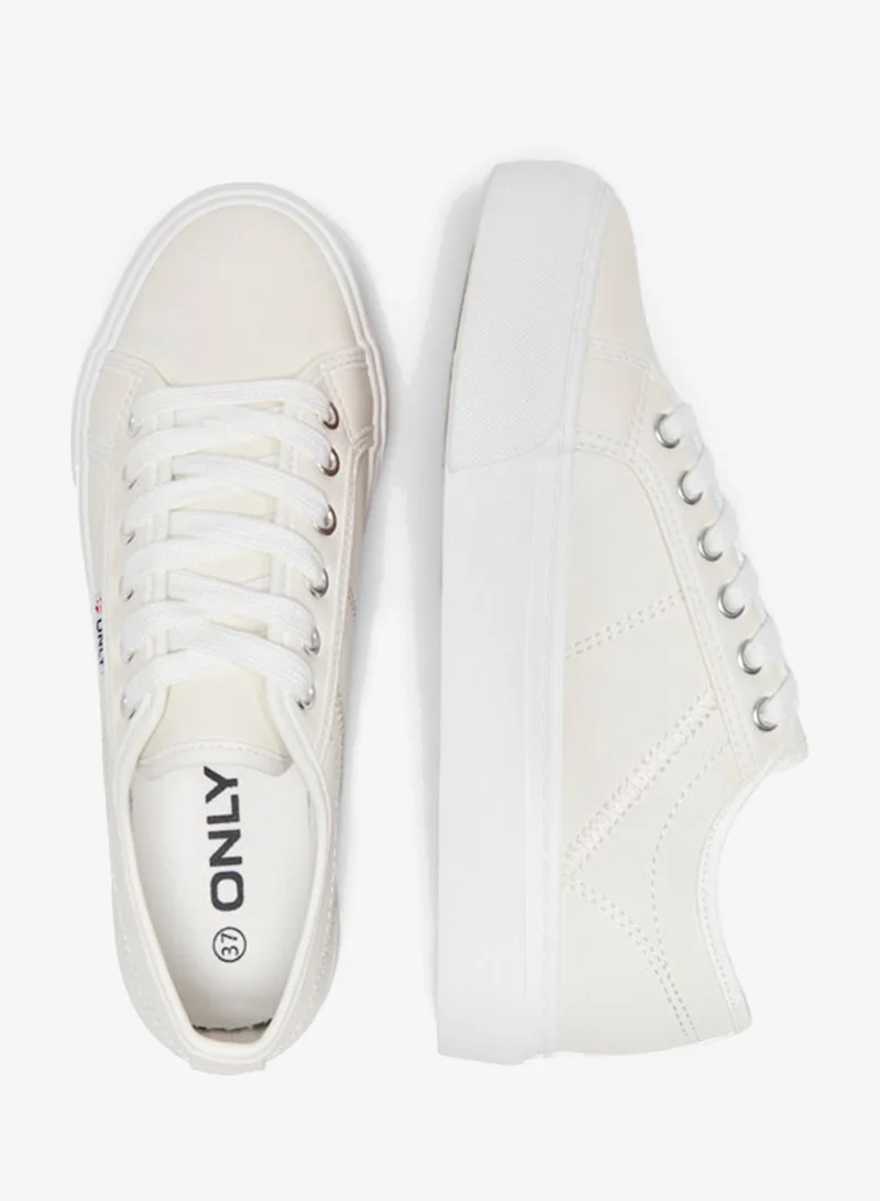 Only  Platform Low Top Sneakers for Women | Best Price UAE