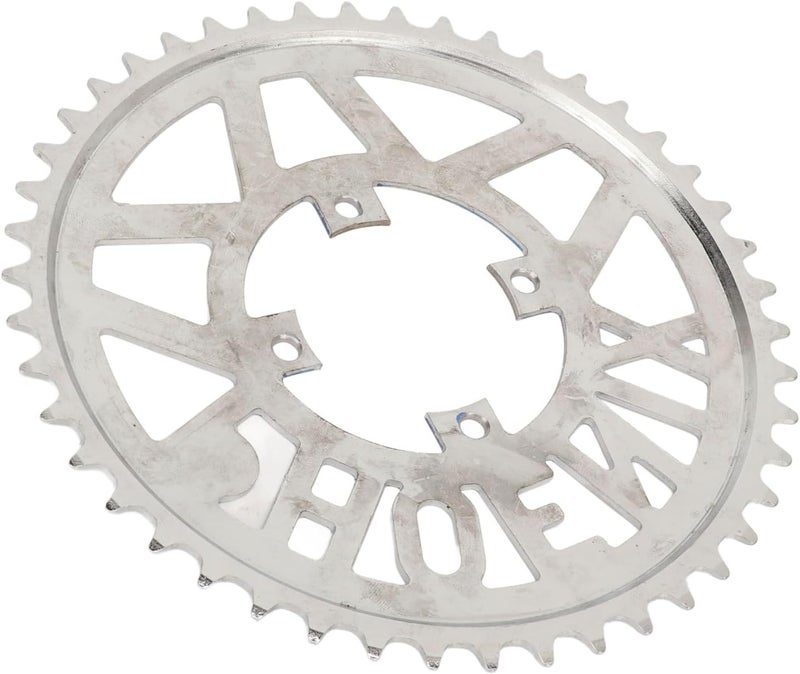 410 Chain Sprocket Set, Metal Steel 410 Flower Disc Sprocket, Durable 410 Rear Sprocket for DIY Scooters Beach Bikes Motorcycle, Smooth Operation with Easy Installation, Perfect Fi - Image 2