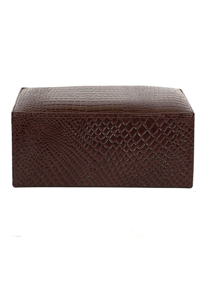 Red Cherry Leather Bangle Box for Women | Elegant Bangle Organizer & Storage Box | Jewellery Box for Bangles | Travel-Friendly Bangle Case | Gift for Women & Girls - Image 3
