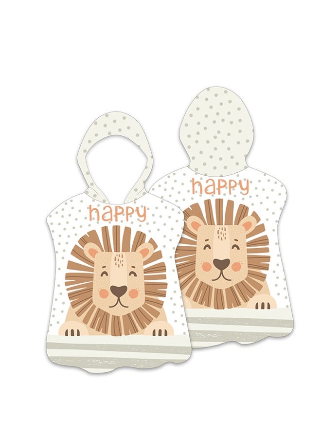 DUNISO Portable Kids Bath Towel,Lightweight Microfiber Beach Towel,Super Soft Kids Hooded Bathrobe, Beach,Pool,Bath,Swimming Coverups for Babies, Aged 3-10 - Image 5