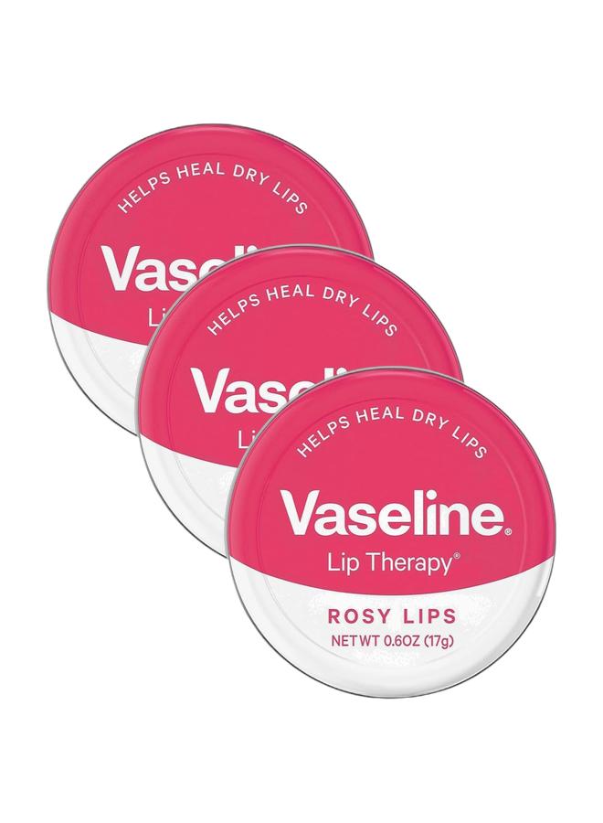 Vaseline® Lip Therapy® Rosy Tin Bundle - Image 1