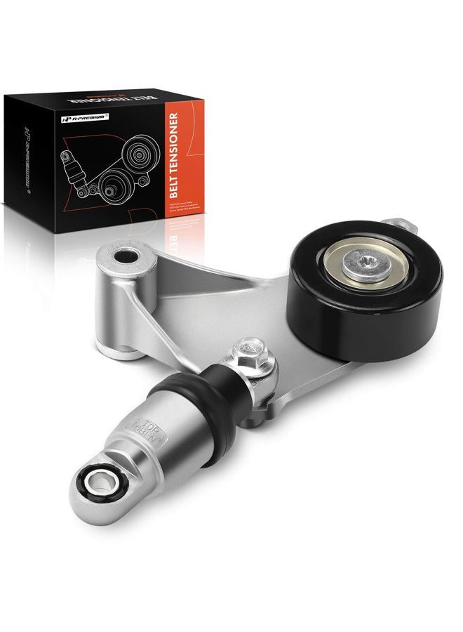 A-Premium Belt Tensioner Assembly with Pulley Compatible with Toyota RAV4 2001-2005, Solara, Camry 2002-2006, Highlander 2001-2007 & Scion tC 2005-2010, Replace# 166200W110, 1662028010 - Image 1