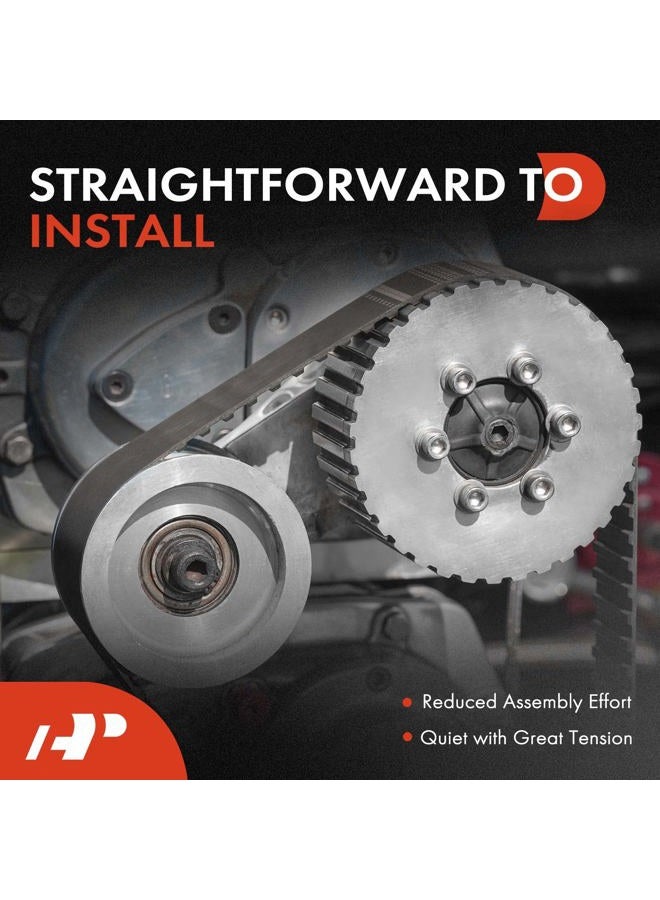 A-Premium Belt Tensioner Assembly with Pulley Compatible with Toyota RAV4 2001-2005, Solara, Camry 2002-2006, Highlander 2001-2007 & Scion tC 2005-2010, Replace# 166200W110, 1662028010 - Image 3