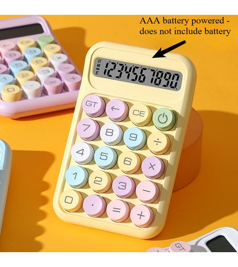 White Scientific Calculator With Large Digital Display Durable Precise For Office And School Use - Image 5