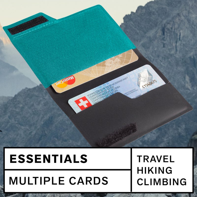 Mammut Ultralight Wallet â€“ Mens and Womens Lightweight, Everyday Wallet with Coin and Card Slots, Waters, One Size - Image 2