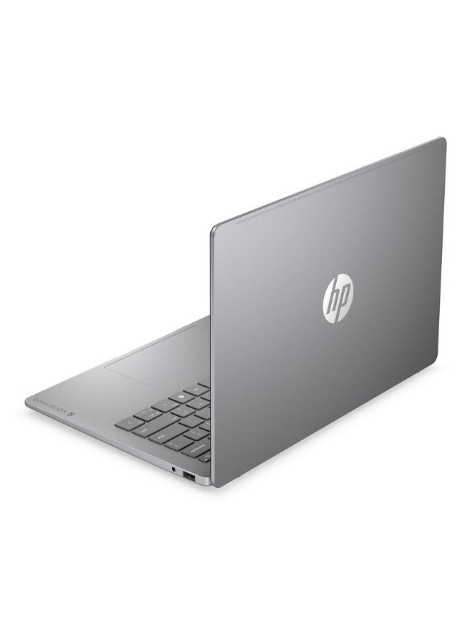 HP OmniBook 5 AI Laptop With 14 Inch OLED Display, AMD Ryzen AI 7 Processor/16GB RAM DDR5/512GB SSD/AMD Radeon 840M Graphics/Windows 11 Home/ English/Arabic Meteor Silver - Image 4