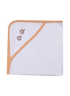 Babies Basic 7 Piece Unisex 100% Cotton Gift Set Include Bib, Pyjama, Mitten, Cap, Romper, Top And Bottom Set  - Image 4
