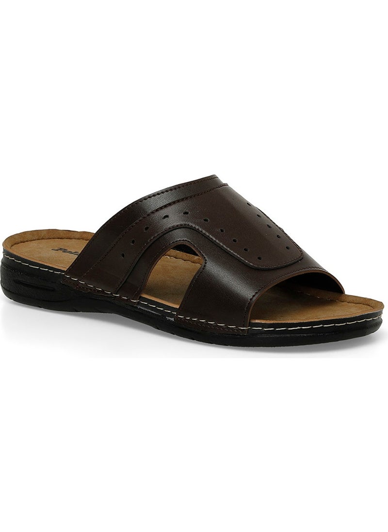 Polaris - 107416.M 4fx Brown Men's Slippers - Image 1