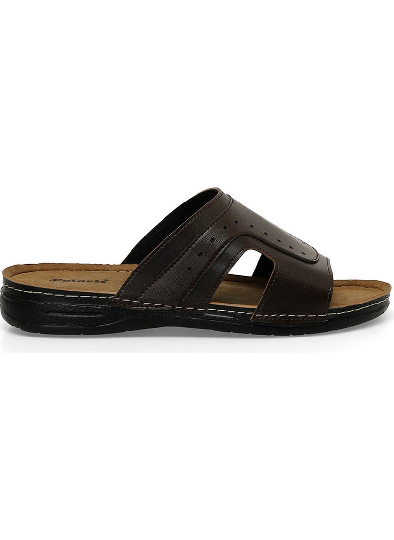 Polaris - 107416.M 4fx Brown Men's Slippers - Image 1