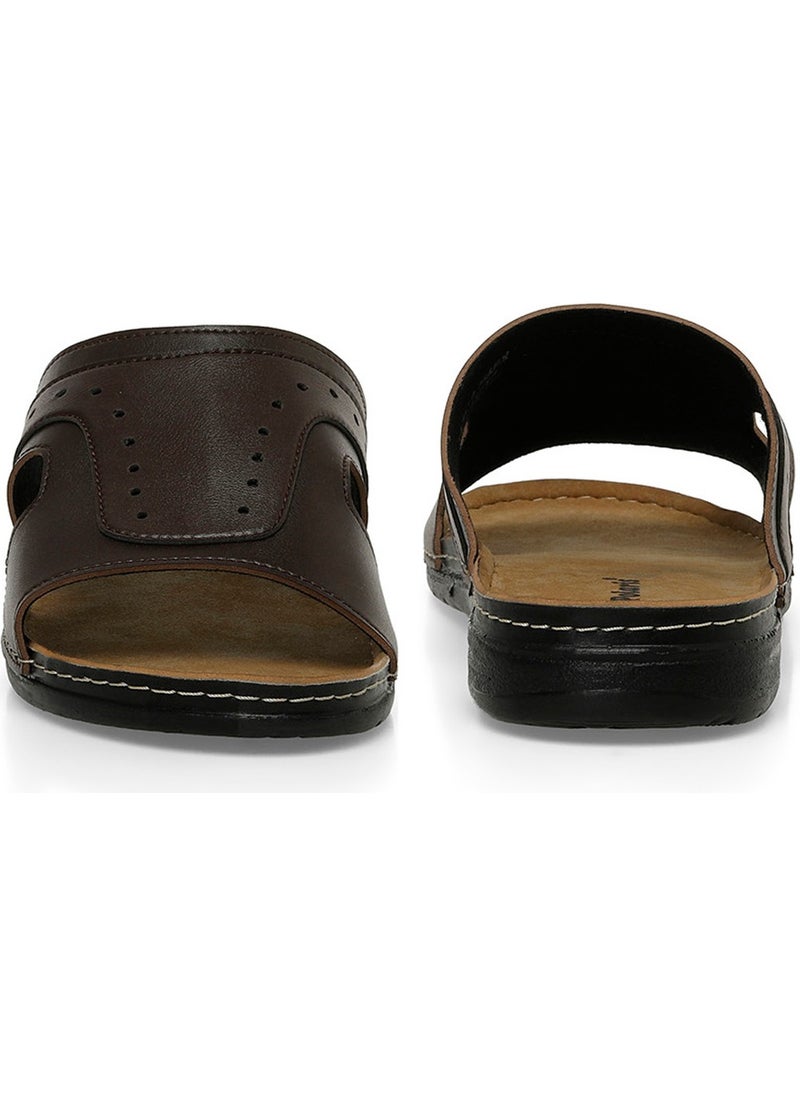 Polaris - 107416.M 4fx Brown Men's Slippers - Image 1