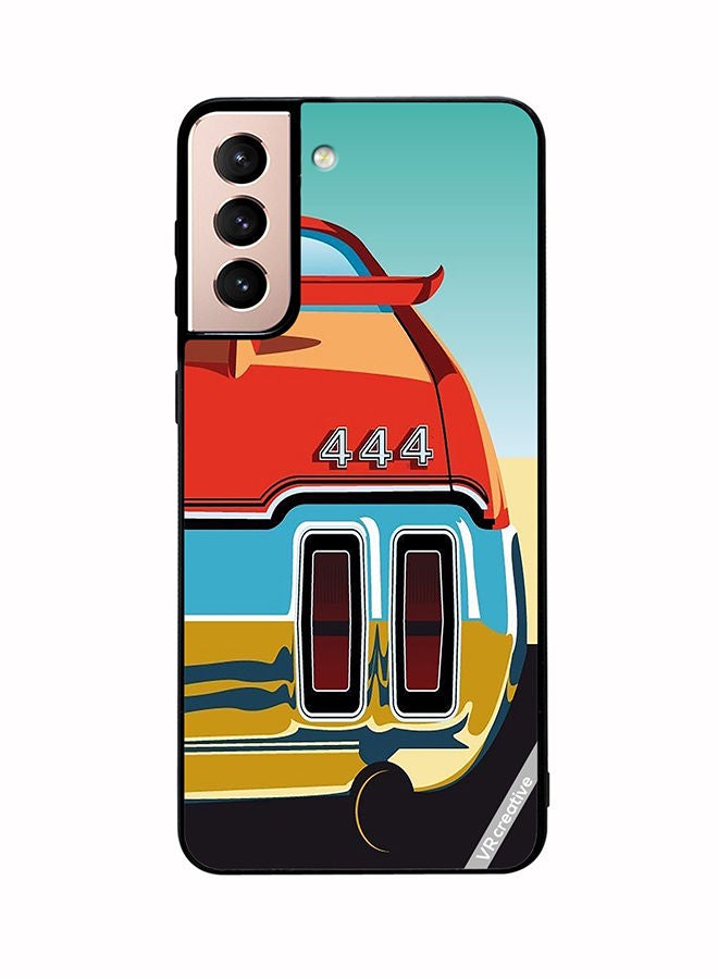 VR CREATIVE Protective Case Cover For Samsung Galaxy S21 5G Car Design Multicolour - Image 1