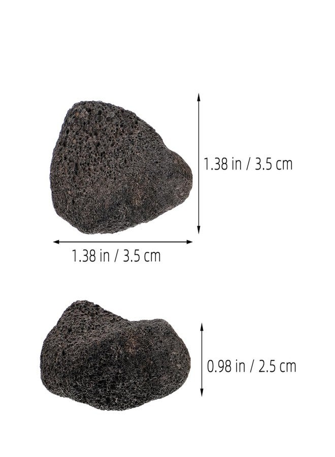 INOOMP Volcanic Rock Decorative Stones 1 Pack Natural Lava Rocks for Aquarium Fish Tank Ornaments Potted Plant Stones Garden and Terrarium Decorations - Image 4