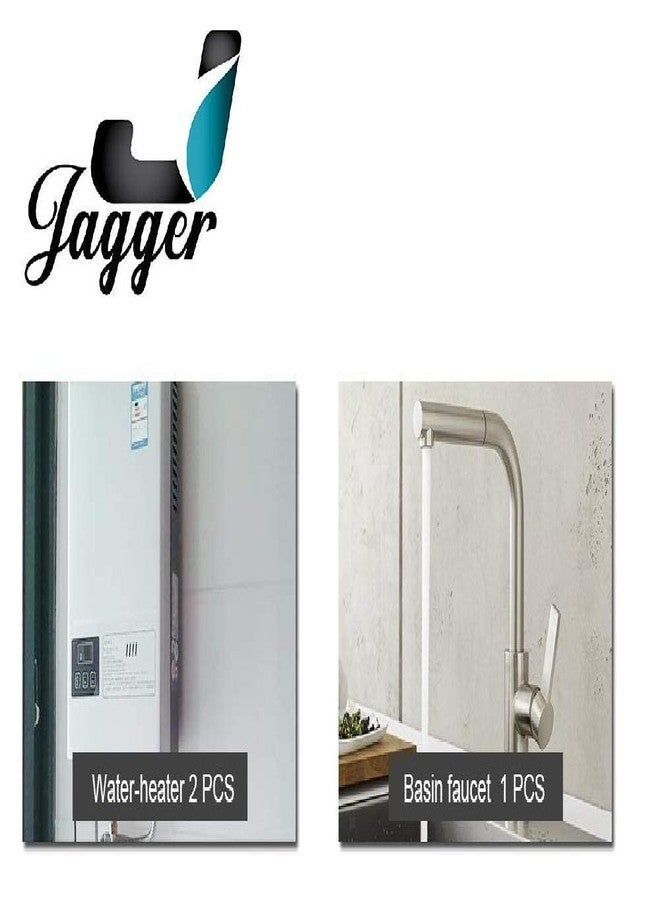 JAGGER 304 Grade Stainless Steel Connection Pipe For Wash Basin, Geyser & Toilet Seat Flush, Chrome Finish (Length - 24-inch & Width - 1/2-inch) PACK OF (6) - Image 5