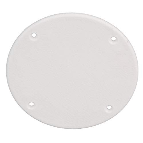 Seachoice Mounted Boat Plate Cover, Arctic White Finish, Up to 4 in. - Image 2