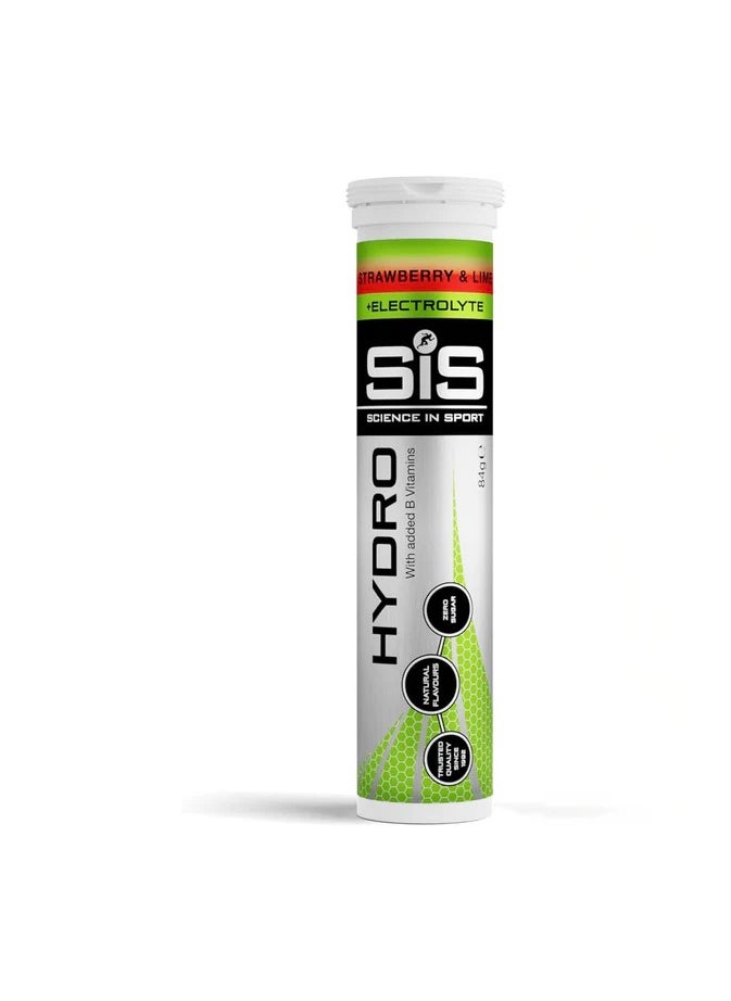 SIS - SIS Hydro with added B Vitamins Trusted Quality Since 1992,With Vit B6 for reducing Fatigue Zero suger,Strawberry and Lime Flavour - Image 1