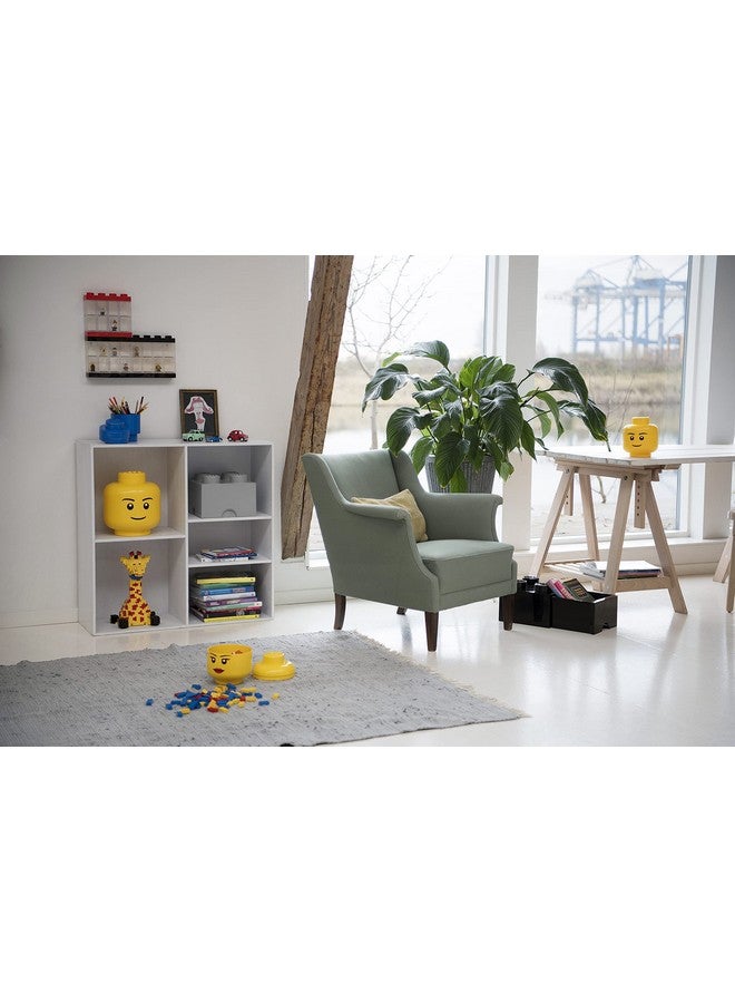 ROOM COPENHAGEN, LEGO Storage Heads Stackable Storage Container - Buildable Organizational Bins for Kid’s Toys and Accessories - 6.30 x 6.30 x 7.28in - Small, Skeleton, Holds 250 Bricks - Image 5