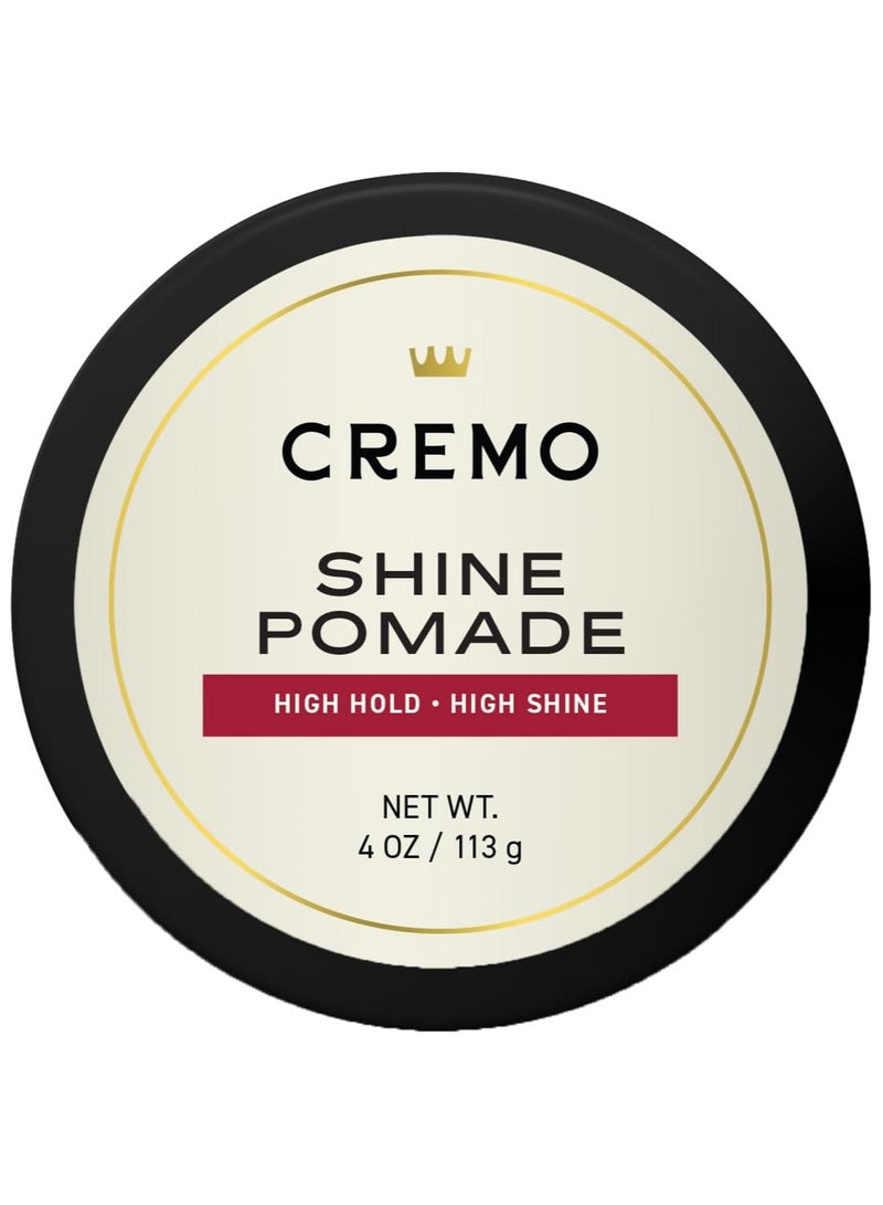 cremo Hair Pomade for Men Premium Barber Grade Pomade 4 Oz - Image 1