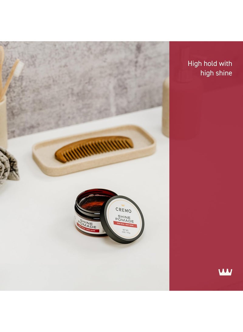 cremo Hair Pomade for Men Premium Barber Grade Pomade 4 Oz - Image 2