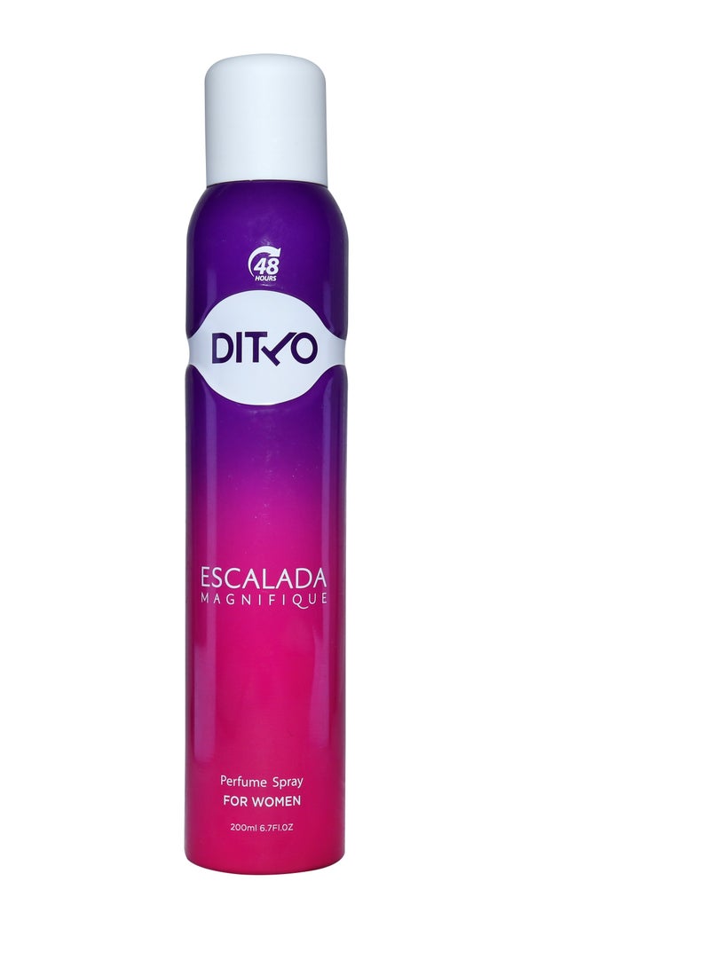 Escalada Perfume Spray For Women 200ml