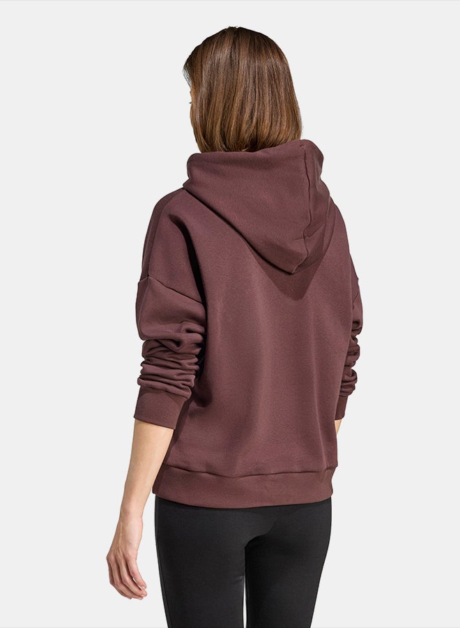 Adidas Essentials Small Logo Feel Cozy Hoodie - Image 2