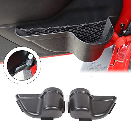 RTTCZ for Wrangler JK Door Storage Pocket Front Door Cup Holder Tray Organizer for Jeep Wrangler JK JKU 20112017