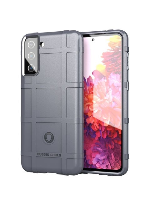 Case Cover For Samsung Galaxy S21 Plus 5G Full Coverage Shockproof TPU Case (Grey)