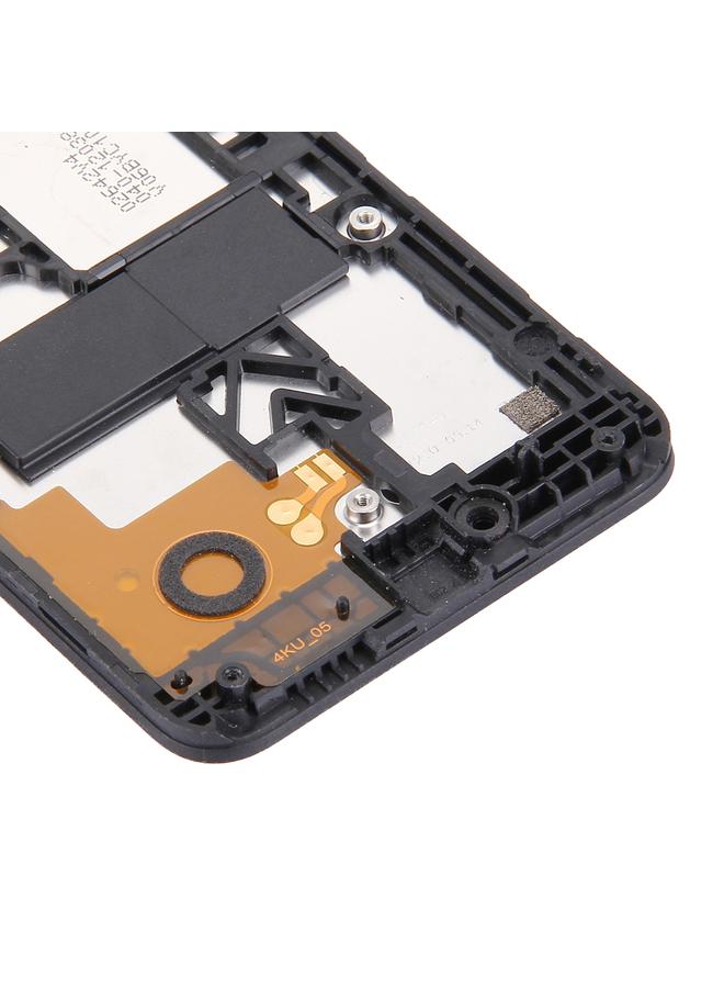 erorex Replacement LCD Display + Touch Panel with Frame for Nokia Lumia 530 Black - Image 5