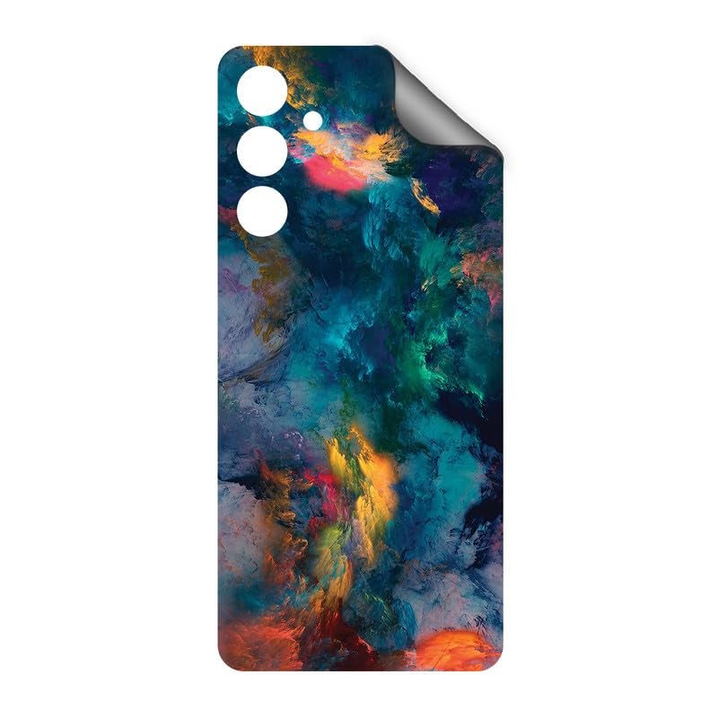 FCS ملصق جلد خلفي مصمم مطبوع من الفينيل لهاتف سامسونج جالاكسي S24 ألترا | يحمي من الغبار، ملائم بدقة، فينيل، تركيب خالي من الفقاعات - (DZ-90) - Image 4