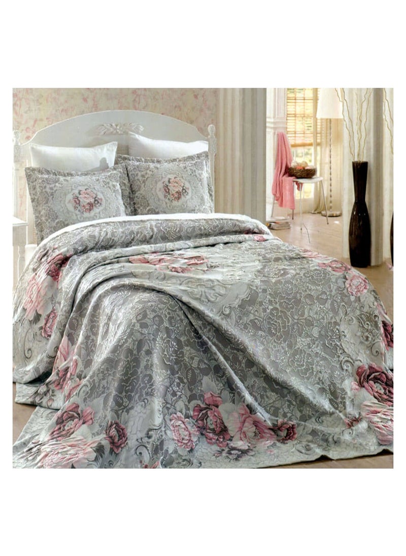 Family Bed - Coverlet Set Joplan 4 pieces size 240 x 240 cm model 304 from Family Bed - Image 1