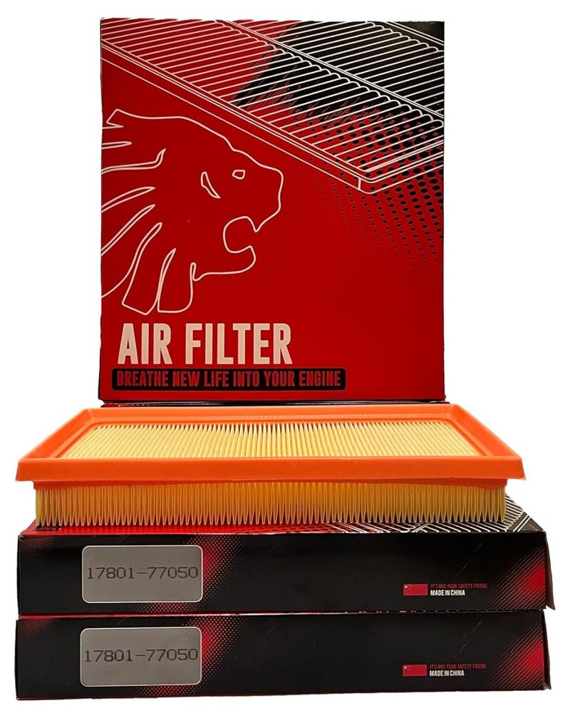 17801 - 77050 MIG AIR FILTER COMPATIBLE  TO USE FOR  Corolla Petrol 2020-2024 -  Camry Hybrid 2020-2024 -  Rav4 2018-2022 -  ES Hybrid 2019-2024