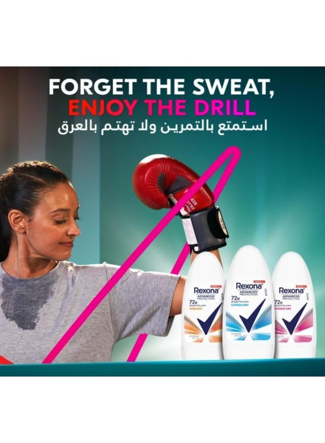 ريكسونا مضاد للتعرق بكرة دوارة موشن سينس باودر دراي 50ملليلتر - Image 4