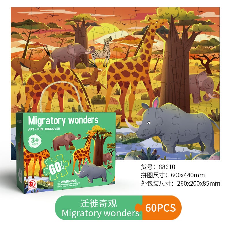 Carefully Selected New Children'S Puzzles Educational Toys Baby Birthday Gifts Kindergarten Souvenirs Christmas Halloween - Image 5