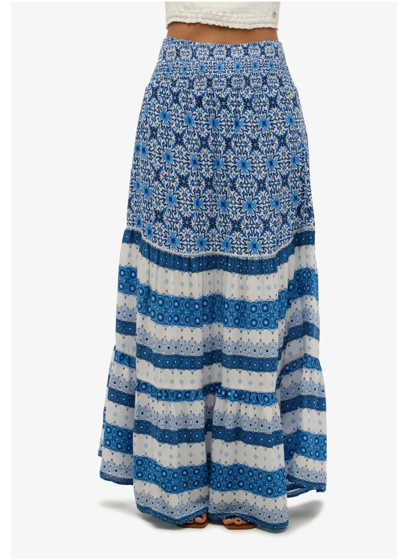 Superdry Printed Maxi Skirt