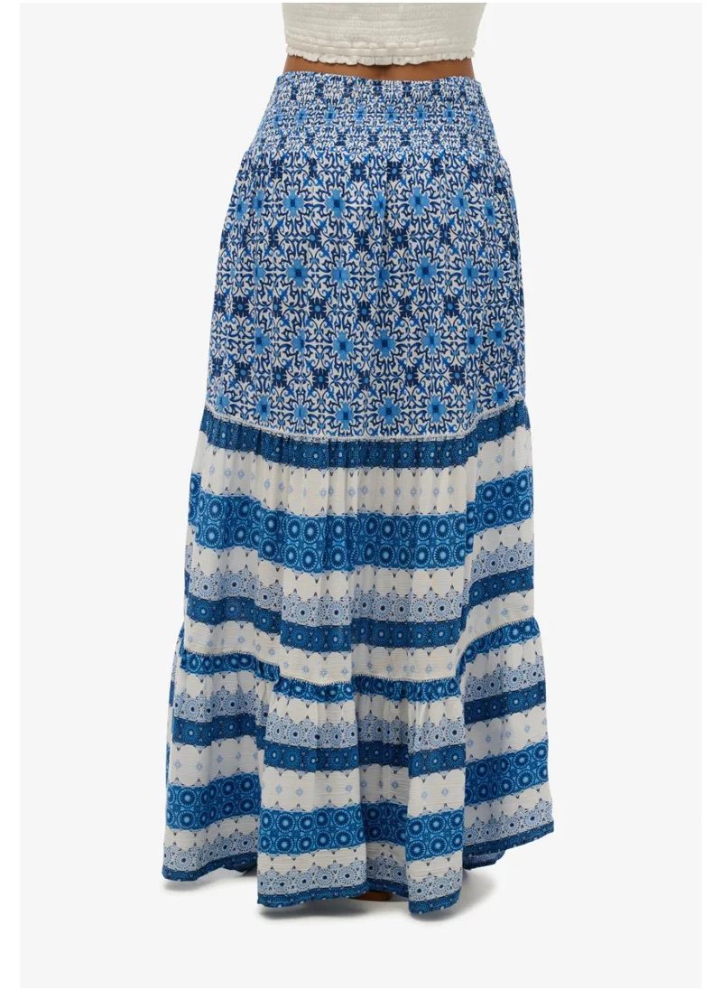 Superdry Printed Maxi Skirt