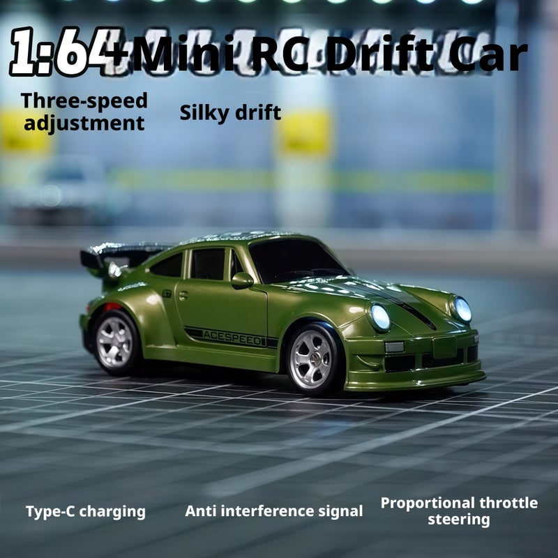1:64 Mini RC Car, 4WD Drift, Remote Control Toy - Image 2