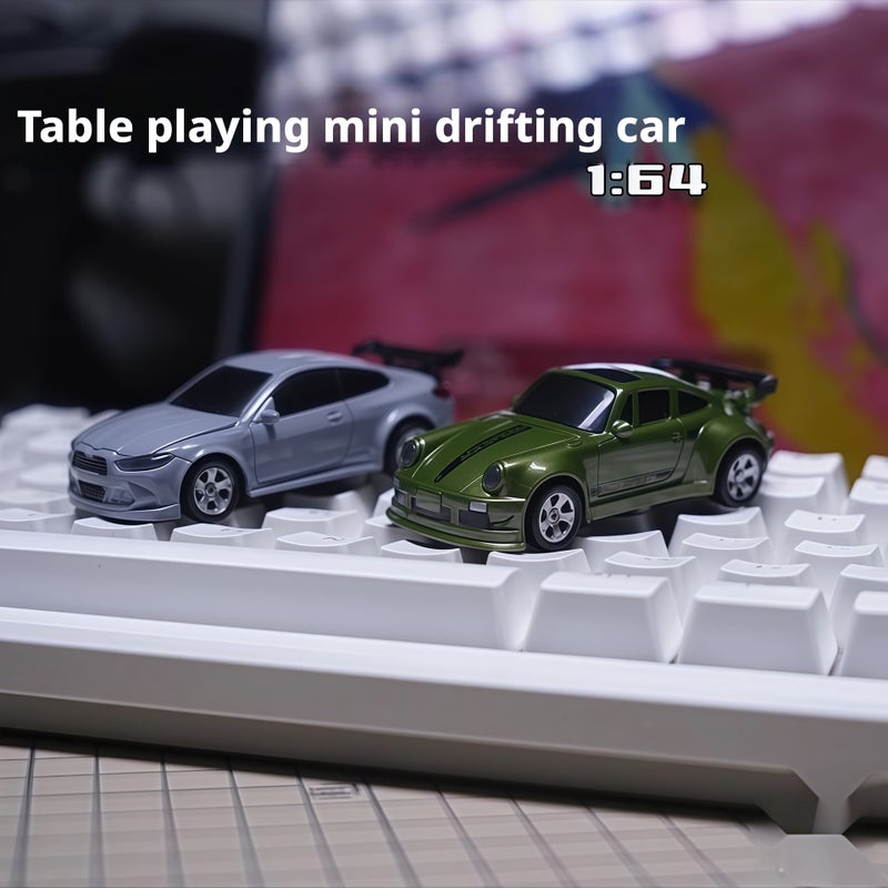 1:64 Mini RC Car, 4WD Drift, Remote Control Toy - Image 1